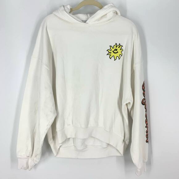 Daydreamer Flyer Oversized Mushroom Hoodie Sweatershirt Size XS - Picture 2 of 7